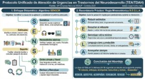 Algoritmo SENSOR y R.E.G.L.A.: claves para mejorar la atención en urgencias de personas con trastornos del neurodesarrollo. 10º Congreso Nacional de SEDUP 1 ALGORITMO - Psiquiatra infantil y adolescente