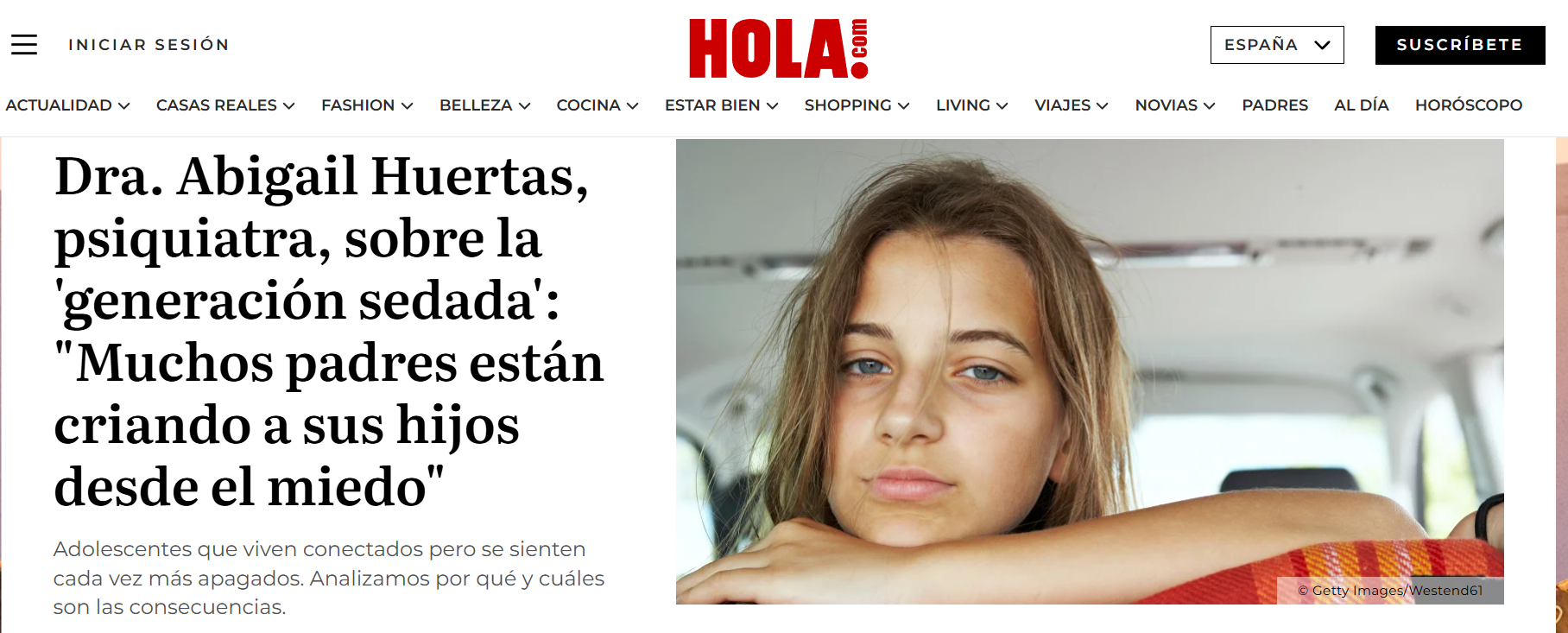 Adolescentes, malestar emocional y pantallas: ¿una generación sedada?
